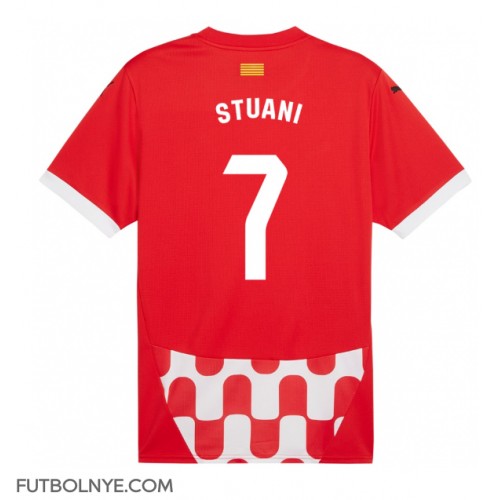 Camiseta Girona Cristhian Stuani #7 Primera Equipación 2024-25 manga corta